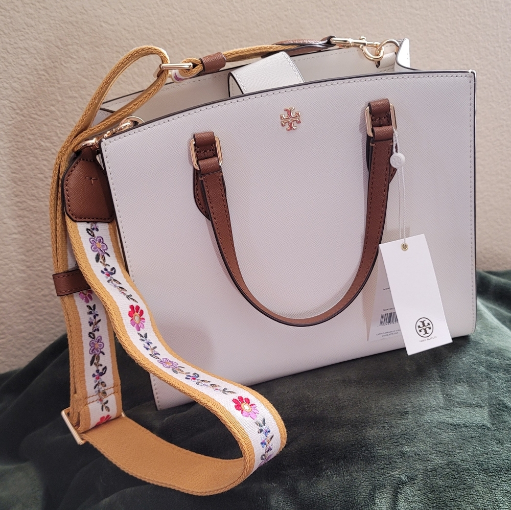 NWT TORY BURCH      Emerson Structured Work Satchel